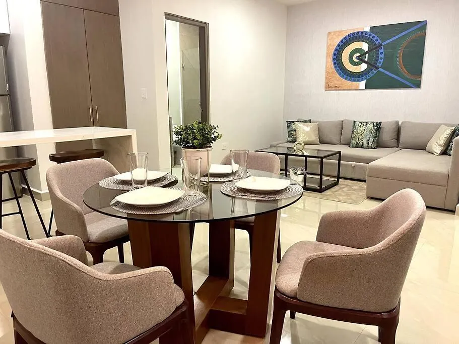 Distrito Corazon 5Th Avenue Apt - D5 بلايا ديل كارمن 0*,
